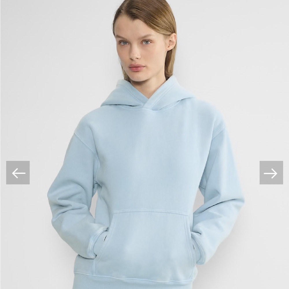 Aritzia Sky Blue Hoodie - Picture 2 of 9